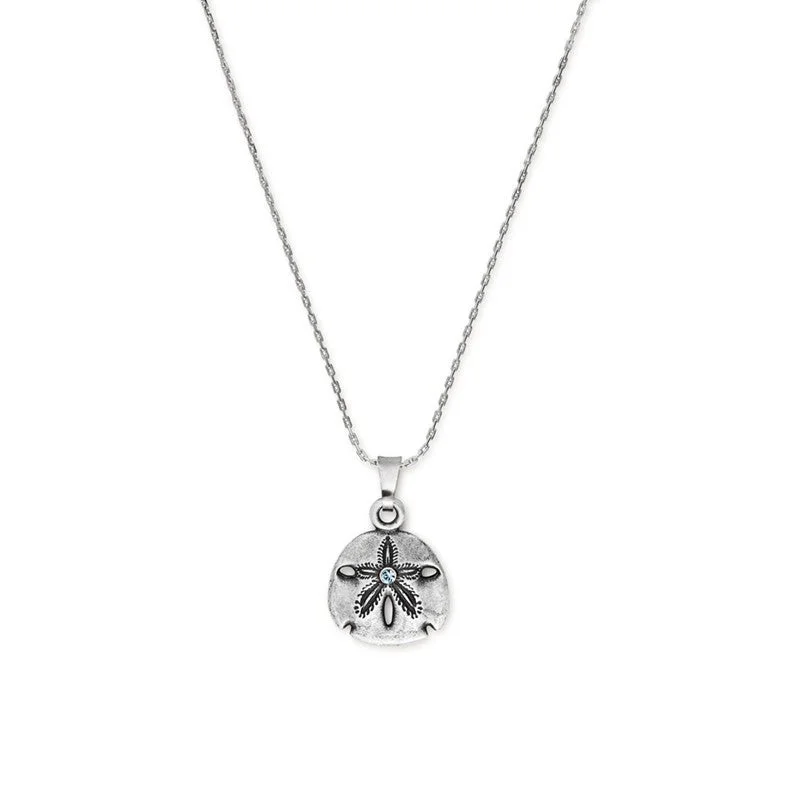 ALEX AND ANI Sand Dollar Necklace