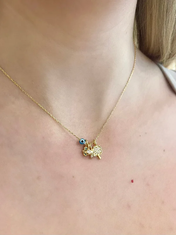 Cluster Charm Necklace