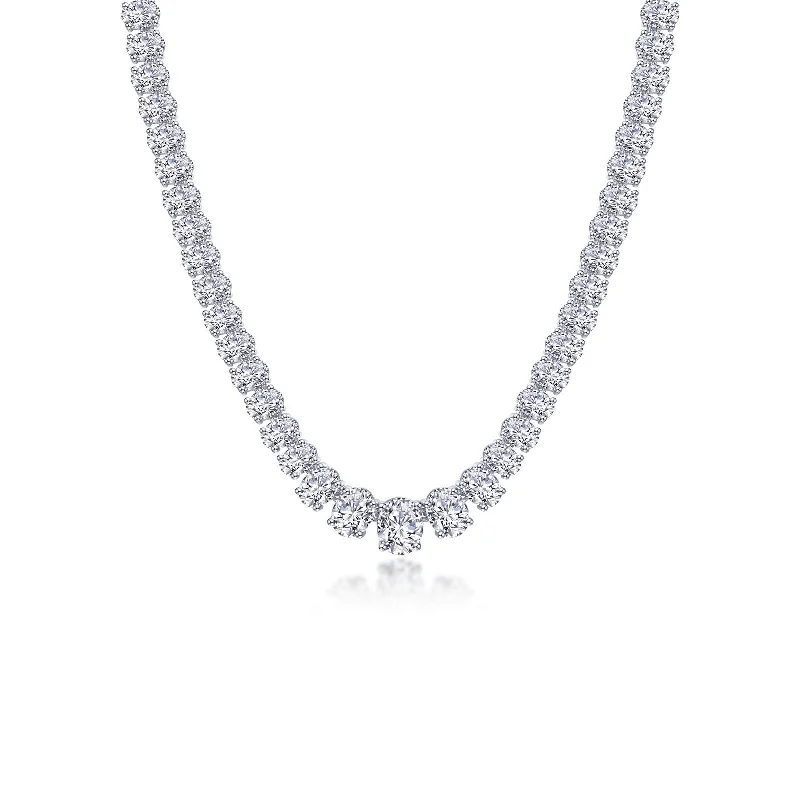 Lafonn Classic Diamond Necklace N0316CLP16