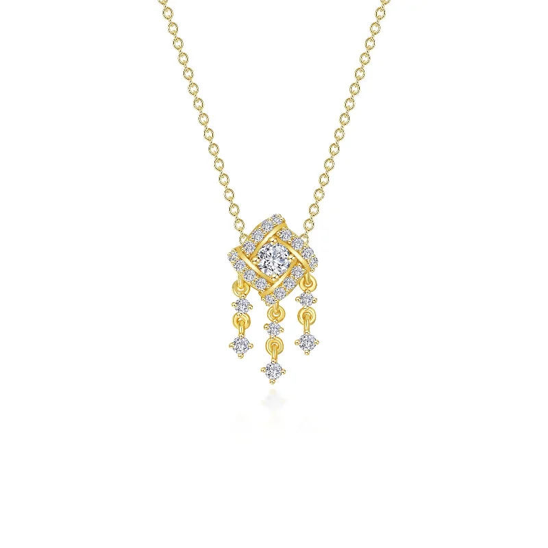 Lafonn Classic Diamond Necklace N0319CLG20