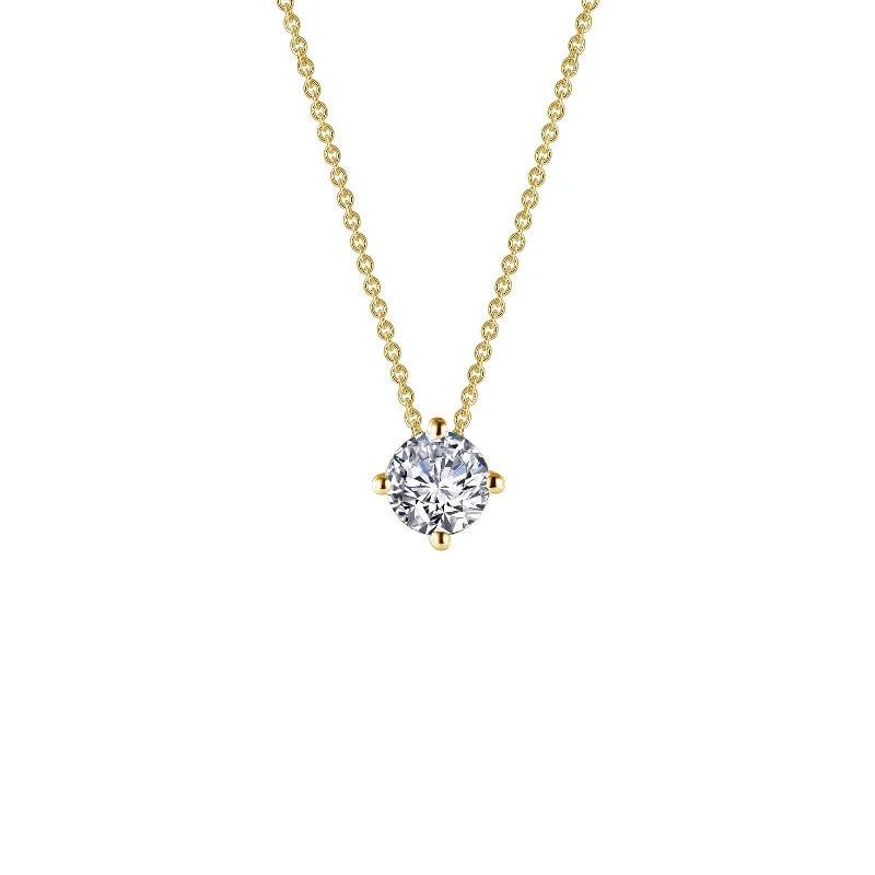 Lafonn Classic Round Diamond Necklace N0154CLG20