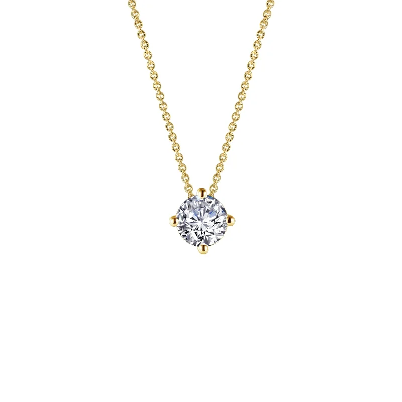 Lafonn Classic Round Diamond Necklace N0174CLG20