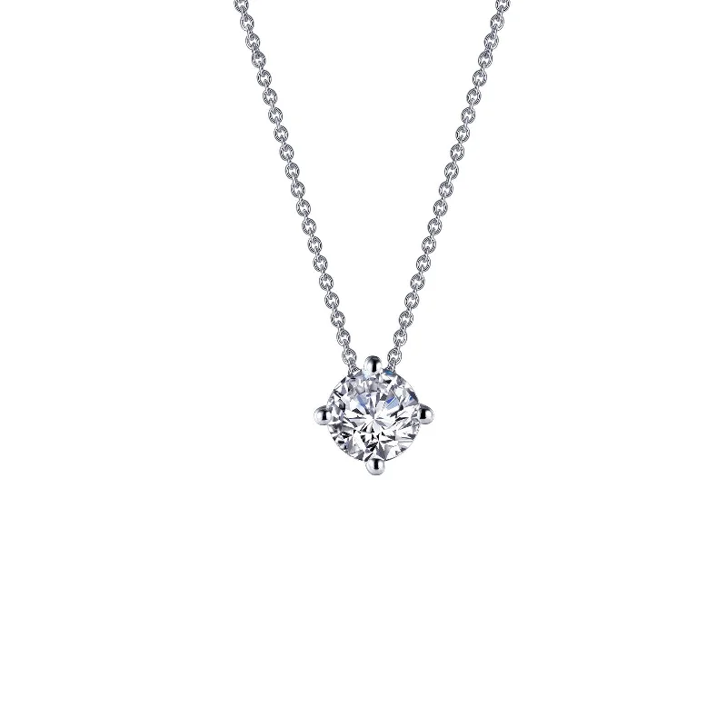 Lafonn Classic Round Diamond Necklace N0174CLP20