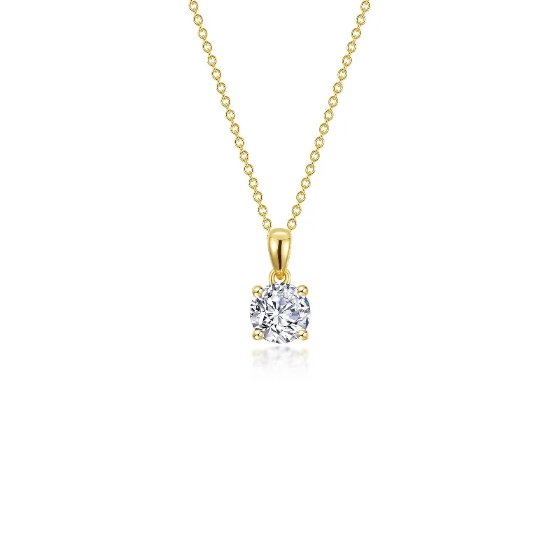 Lafonn Classic Round Diamond Necklace N0302CLG20