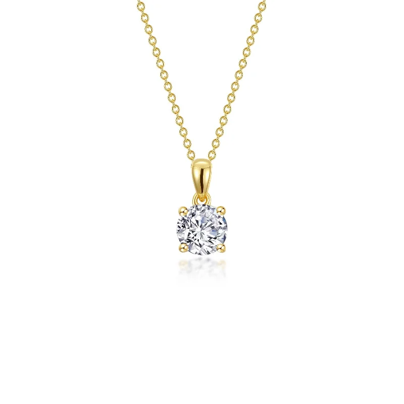 Lafonn Classic Round Diamond Necklace N0304CLG20