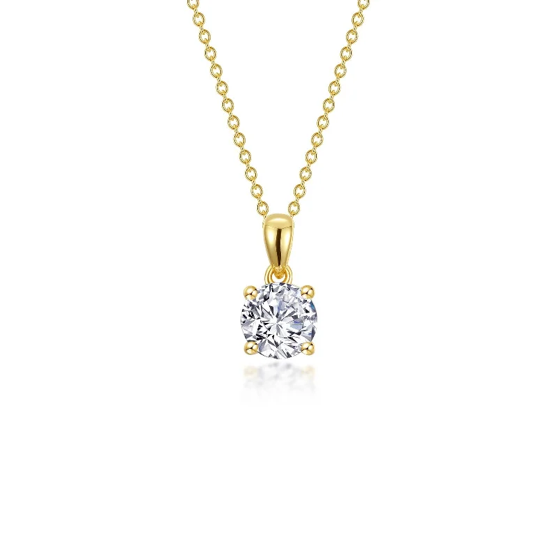 Lafonn Classic Round Diamond Necklace N0305CLG20