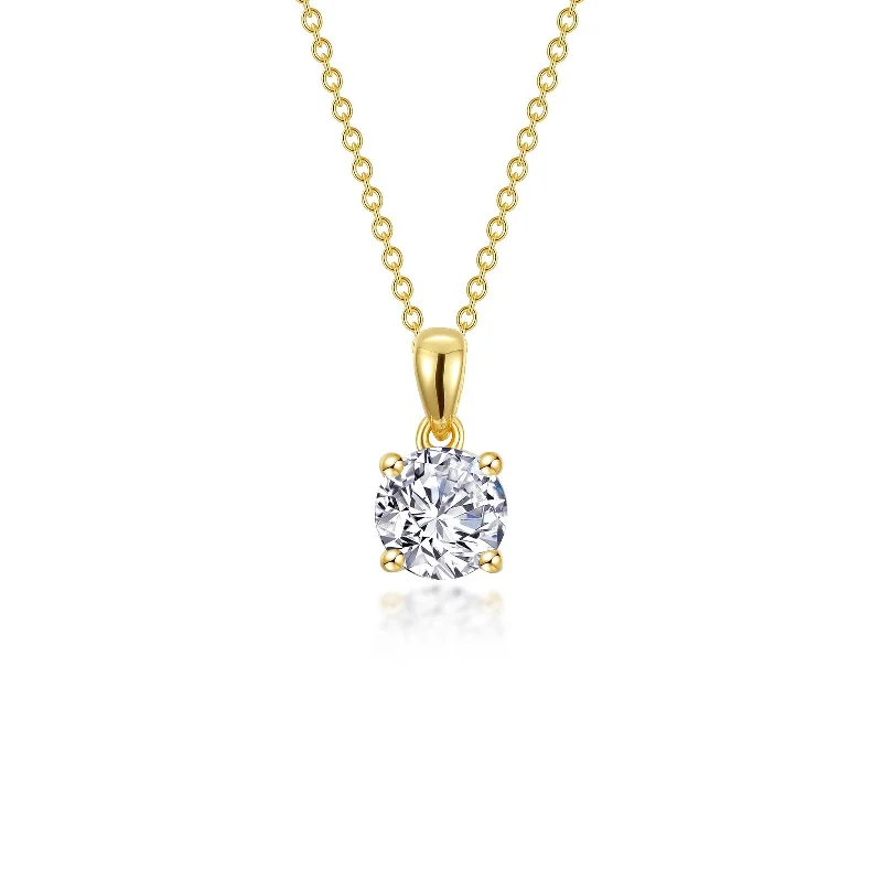 Lafonn Classic Round Diamond Necklace N0306CLG20