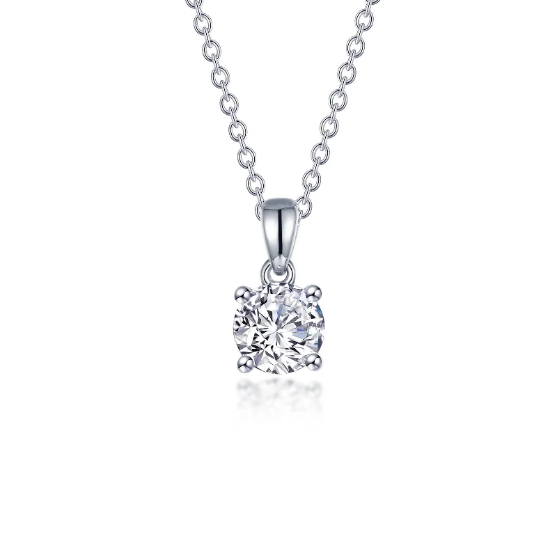 Lafonn Classic Round Diamond Necklace N0307CLP20