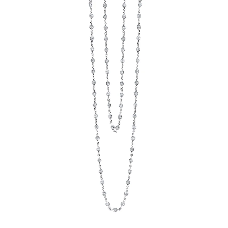 Lafonn Stackables Diamond Necklace N0009CLP16