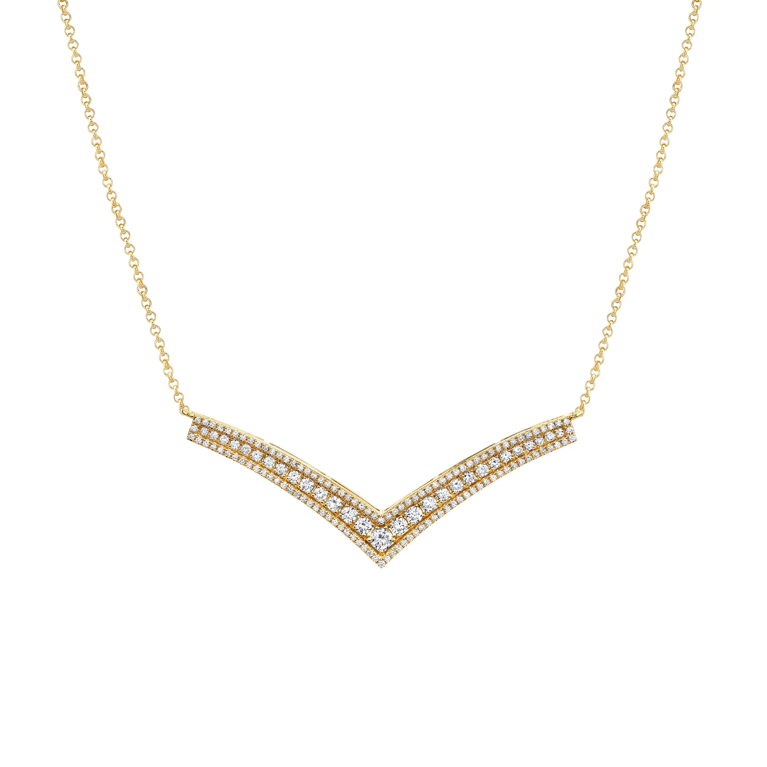 Europa Chevron Necklace CN399