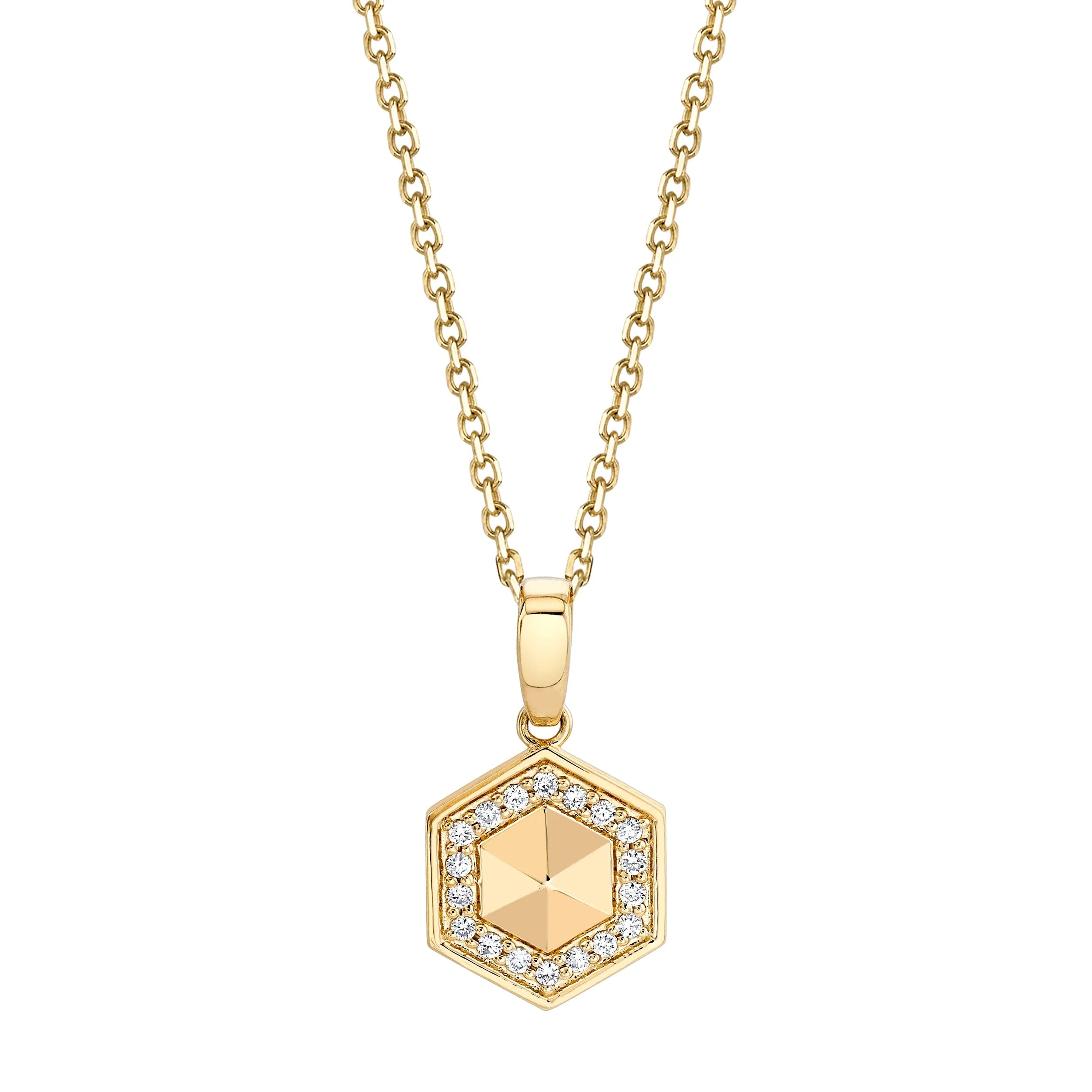 Mini Hex Necklace P508