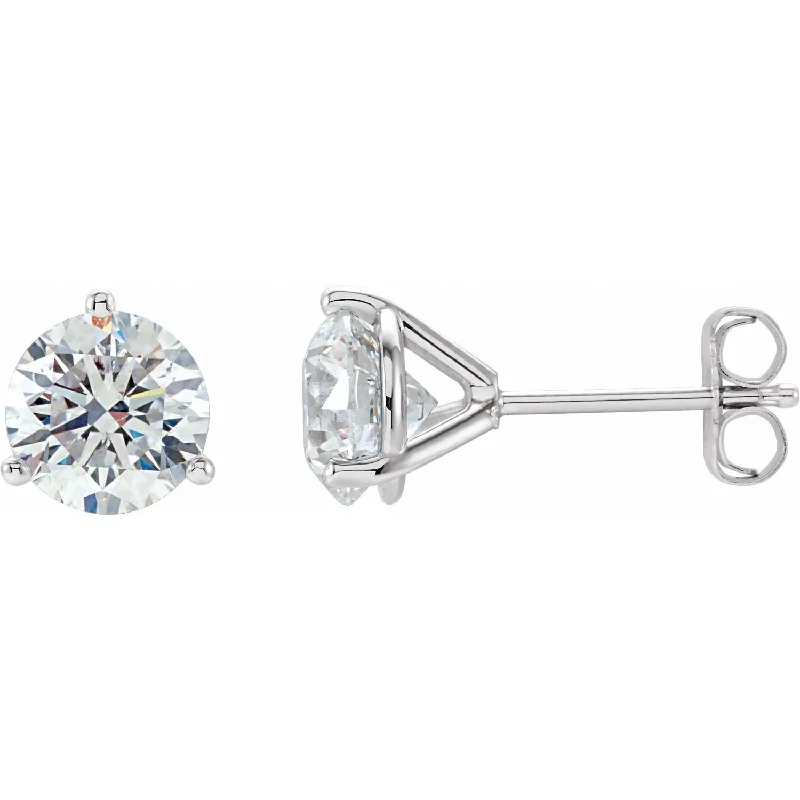 Round Diamond Studs