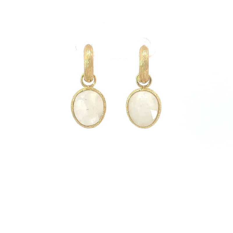 Jorge Revilla Shade Collection Moonstone Earrings