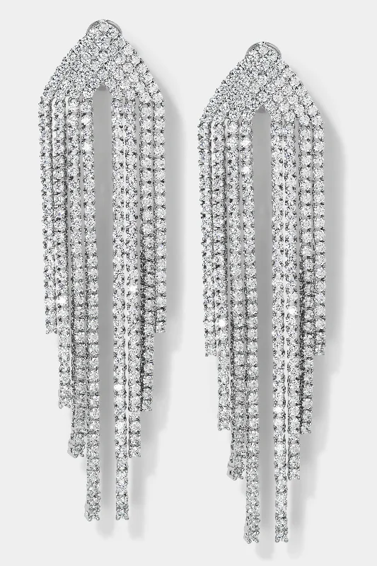 STARLET CASCADE CZ EARRINGS