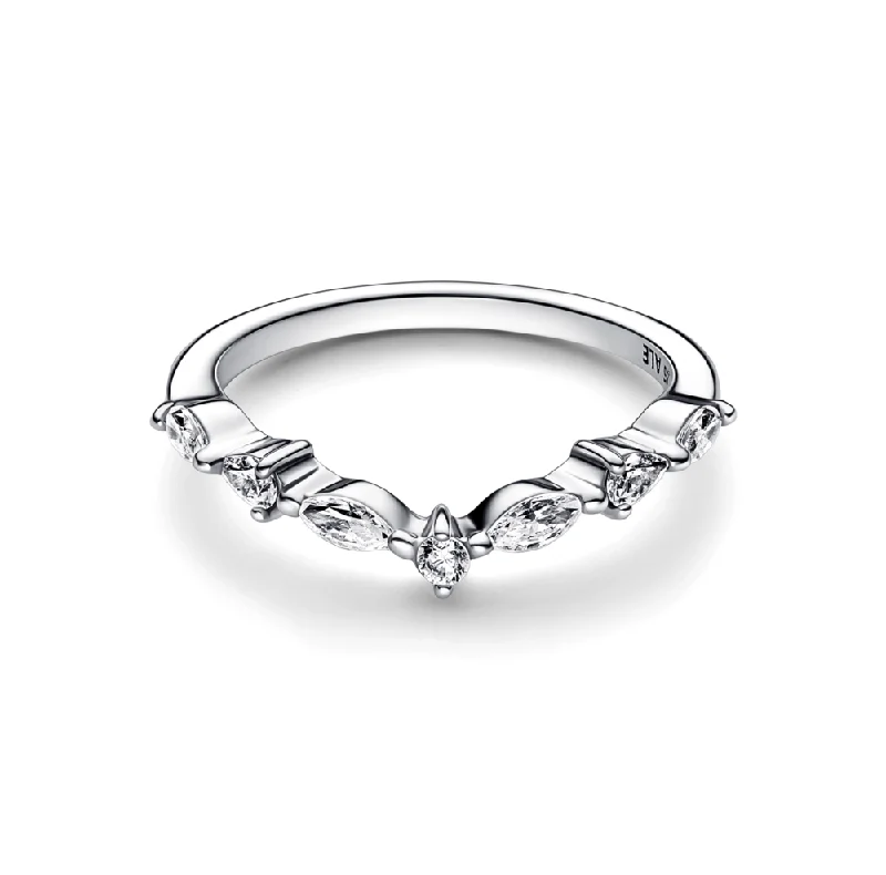 Pandora Timeless Wish Sparkling Alternating Ring