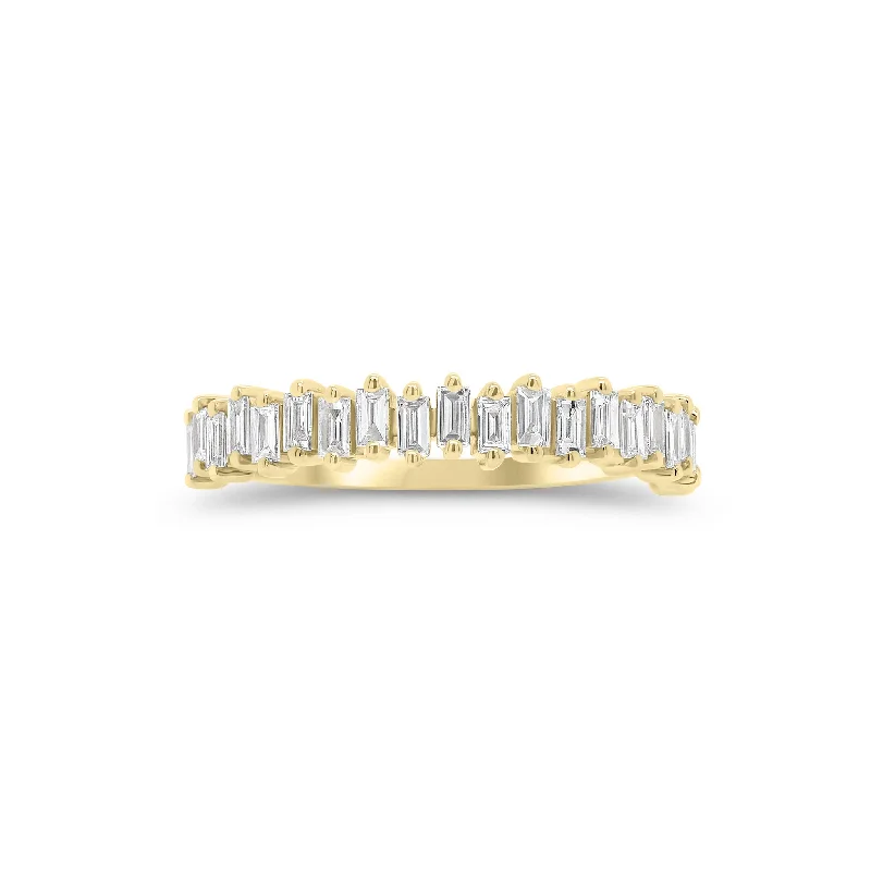 Baguette Diamond Levels Ring