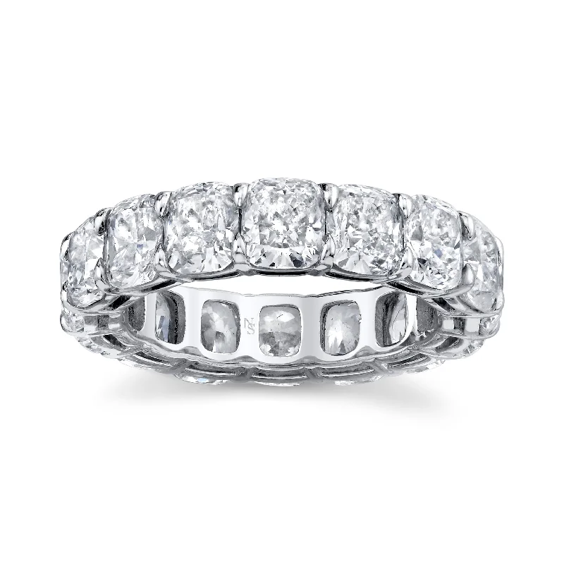 Cushion Cut Diamond Eternity Band