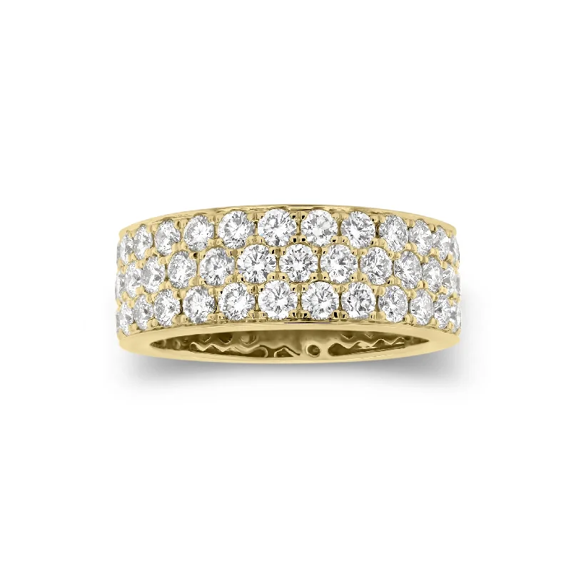 Diamond Triple Row Band