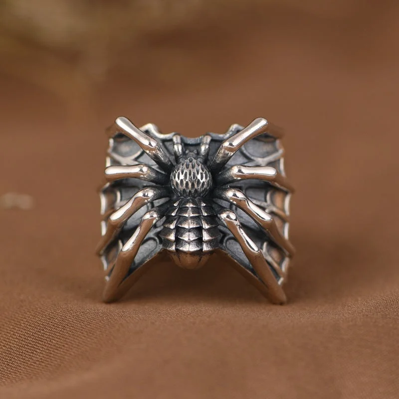 Wholesale Alloy Spider Men Ring