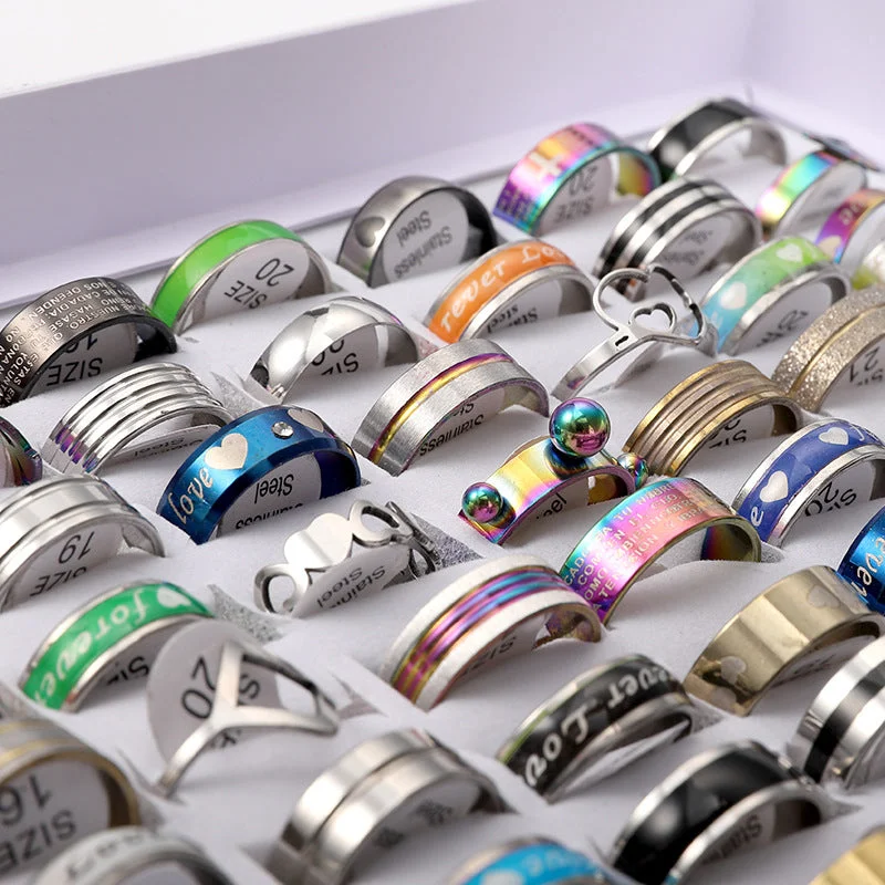 Wholesale Stainless Steel Rings